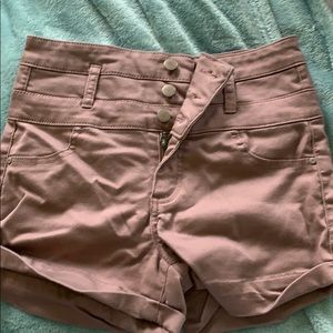 high waisted shorts